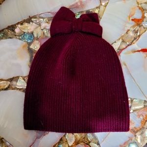 Kate spade bow beanie